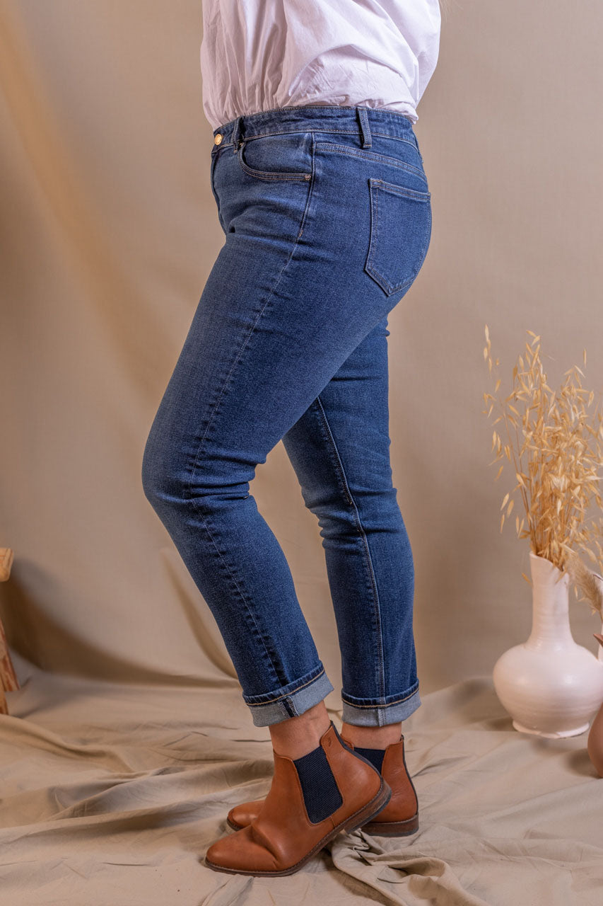 The Slim"Lila"Dark jeans