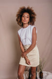 Tee-shirt Olympe Earth Lover - Blanc